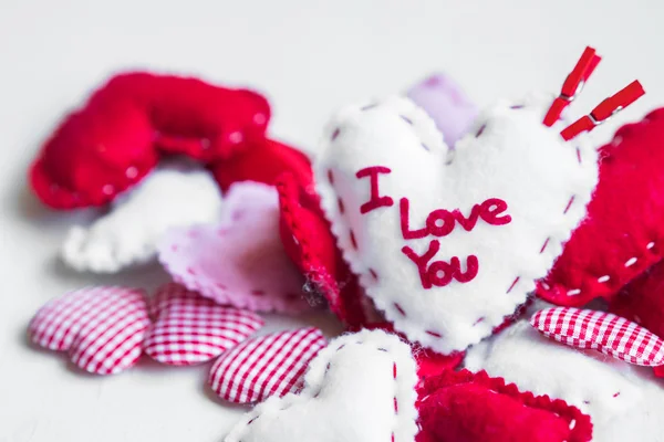 Valentines day ornaments — Stock Photo, Image