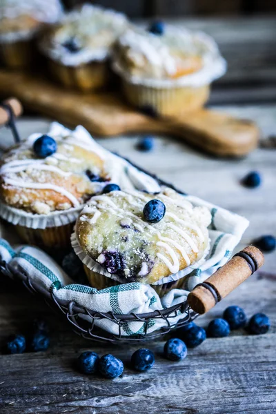 Muffins de arándanos —  Fotos de Stock