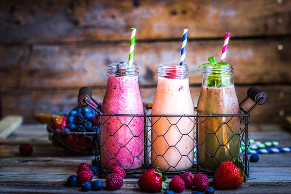 Verse smoothies — Stockfoto