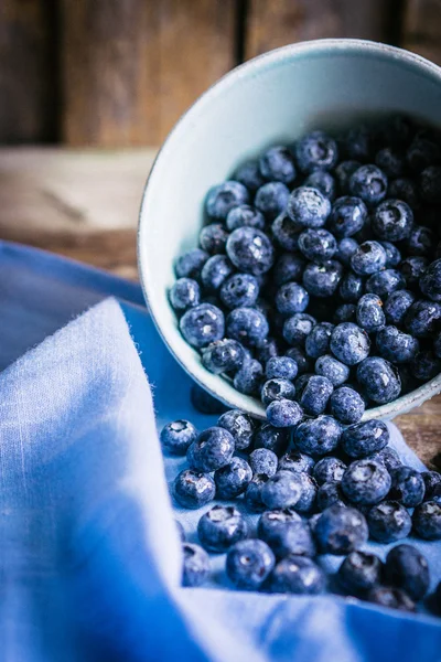 Closeup of fresh blueberries — Stock Photo, Image