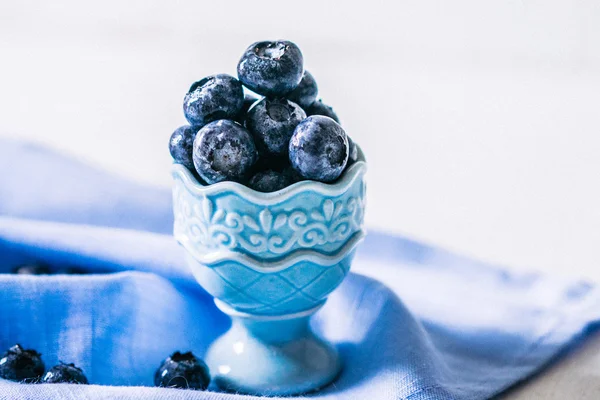 Closeup of fresh blueberries — Stock Photo, Image