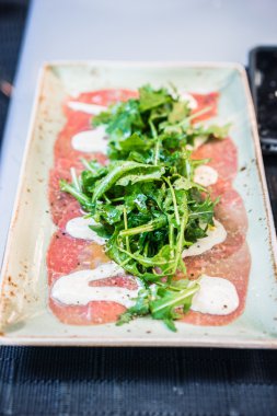 roka ile Dana carpaccio