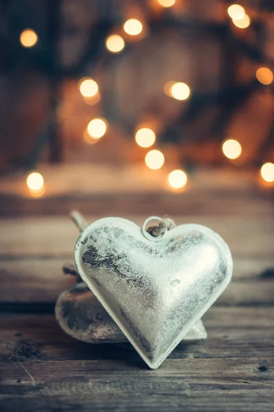 Hjärta touys ornament — Stockfoto