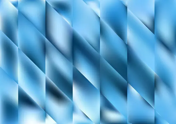 Abstrato Fundo Azul Com Efeito Vidro Borrado Modelo Com Textura —  Vetores de Stock