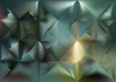 Bulanık cam efektli soyut arkaplan, hareket desenli şablon, yeşil arka planda rastgele bulanık desen.