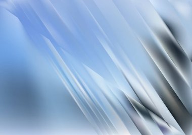 Bulanık cam efektli soyut mavi arkaplan, hareket desenli şablon, bulanık parlak desen