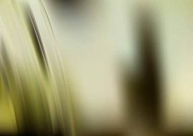 Bulanık cam efektli soyut arkaplan, hareket desenli şablon, yeşil arka planda rastgele bulanık desen.