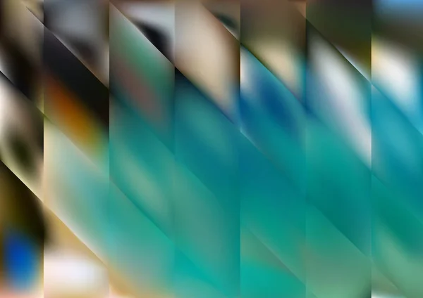 Абстрактный Синий Фон Размытым Стеклянным Эффектом Шаблон Текстурой Движения Сияющий — стоковый вектор
