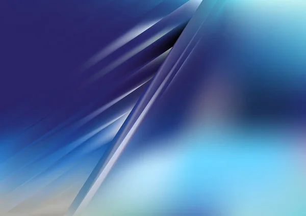 Fondo Azul Abstracto Con Efecto Vidrio Borroso Plantilla Con Textura — Archivo Imágenes Vectoriales