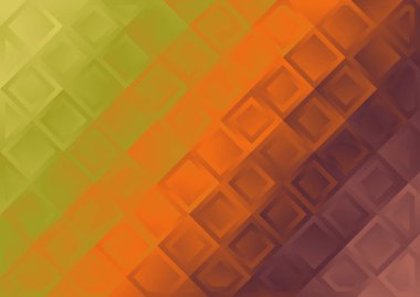 Bulanık cam efektli soyut arkaplan, hareket desenli şablon turuncu arka planda rastgele bulanık desen.