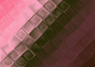 Bulanık cam efektli soyut arkaplan, hareket desenli şablon, pembe arka planda rastgele bulanık desen.