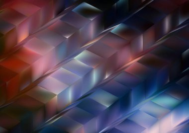 Bulanık cam efektli soyut renk arkaplanı, hareket desenli şablon, parlak arka planda rastgele bulanık desen