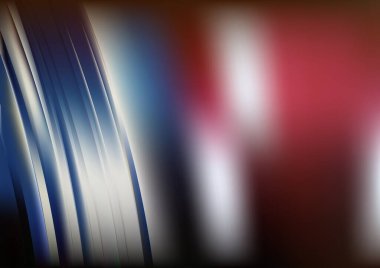 Mavi arkaplan, bulanık cam efektli soyut renk karışımı, hareket desenli şablon, bulanık desenli parlaklık