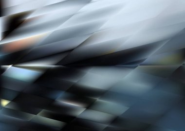 Bulanık cam efektli soyut arkaplan, hareket desenli şablon, mavi arkaplan üzerindeki bulanık desen.