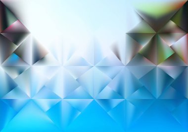 Bulanık cam efektli soyut arkaplan, hareket desenli şablon, mavi arkaplan üzerindeki bulanık desen.