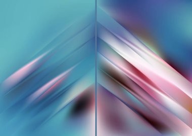 Mavi arkaplan, bulanık cam efektli soyut renk karışımı, hareket desenli şablon, bulanık desenli parlaklık