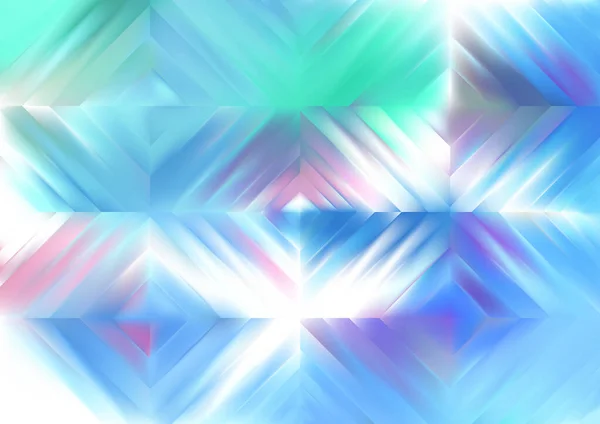 Mezcla Color Abstracto Con Fondo Azul Con Efecto Vidrio Borroso — Archivo Imágenes Vectoriales