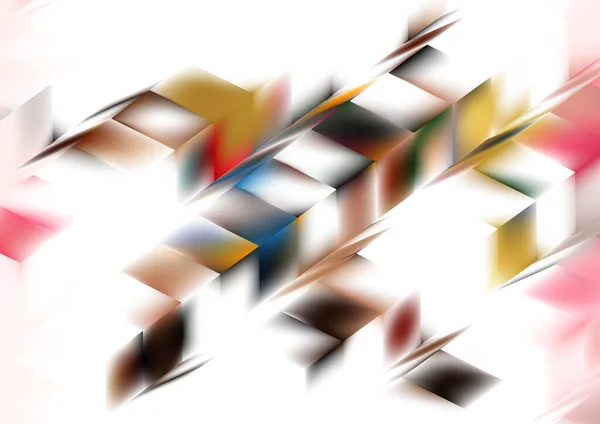 Abstraktní Barevné Pozadí Rozmazaným Skleněným Efektem Šablona Pohybovou Texturou Rozmazaný — Stockový vektor