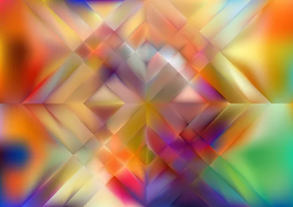 ぼやけたガラス効果で抽象的な色背景 動きのあるテンプレート 輝くぼやけたパターンランダム — ストックベクタ