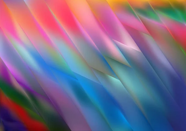 Abstrakte Farbhintergrund Mit Verschwommenem Glaseffekt Vorlage Mit Bewegungsstruktur Shining Unscharfe — Stockvektor