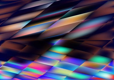 Bulanık cam efektli soyut renk arkaplanı, hareket desenli şablon, bulanık desen rastgele, kaleydoskop deseni 