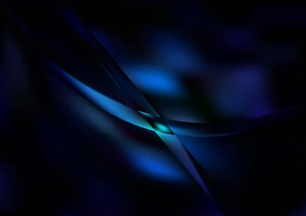 Fondo Abstracto Oscuro Con Efecto Color Borroso Plantilla Con Luces — Vector de stock