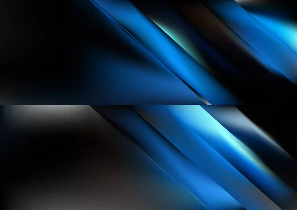Dunkler Abstrakter Hintergrund Mit Verschwommenem Farbeffekt Vorlage Mit Farblichtern — Stockvektor