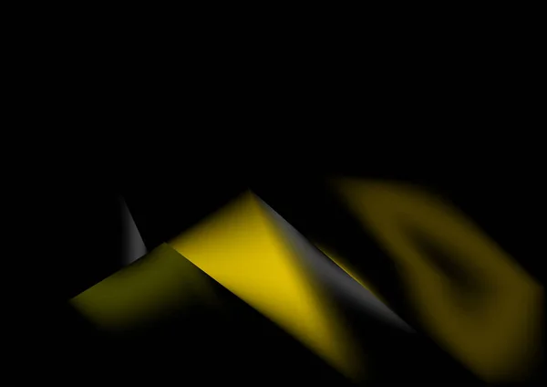 Fondo Abstracto Oscuro Con Efecto Color Borroso Plantilla Con Luces — Vector de stock