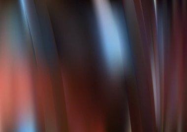 Mavi arkaplan, bulanık cam efektli soyut renk karışımı, hareket desenli şablon, bulanık desenli parlaklık