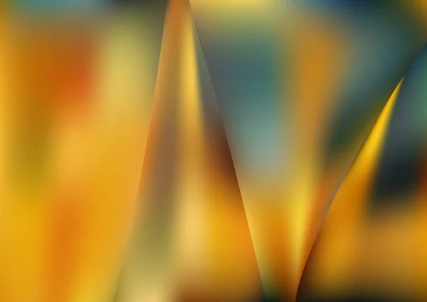 Abstrakt Färgmix Med Orange Bakgrund Med Suddig Glas Effekt Mall — Stock vektor