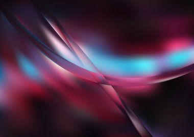 Mavi arkaplan, bulanık cam efektli soyut renk karışımı, hareket desenli şablon, bulanık desenli parlaklık