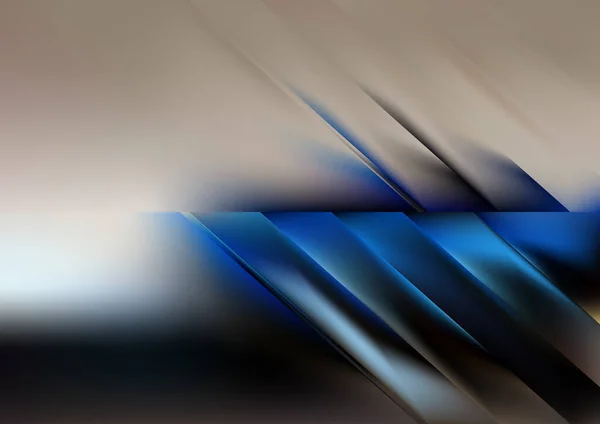 Mezcla Color Abstracto Con Fondo Azul Con Efecto Vidrio Borroso — Archivo Imágenes Vectoriales