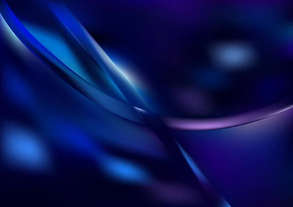 Abstrakte Farbmischung Mit Blauem Hintergrund Mit Verschwommenem Glaseffekt Vorlage Mit — Stockvektor
