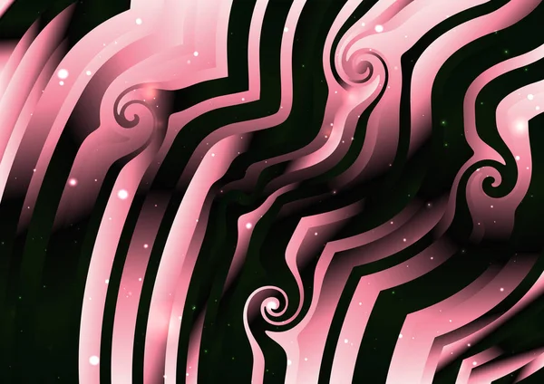 Bright Gradient Abstract Background Wavy Ripple Lines Pink Template Motion — Διανυσματικό Αρχείο