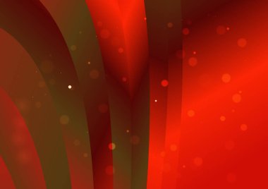 Bulanık parçacıklara sahip soyut arkaplan, hareket desenli şablon, renk arkaplan üzerinde rastgele parlayan parçacıklar