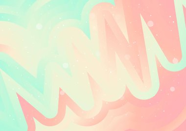 Bulanık parçacıklara sahip soyut arkaplan, hareket desenli şablon, renk arkaplan üzerinde rastgele parlayan parçacıklar