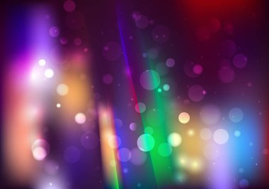 Dalgalı çizgilerle soyut renk arkaplanı, hareket desenli şablon, ve rastgele bulanık desen parlaması 