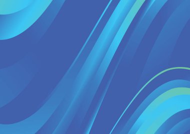 Dalgalı çizgilerle soyut renk arkaplanı, hareket desenli şablon, ve rastgele bulanık desen parlaması 