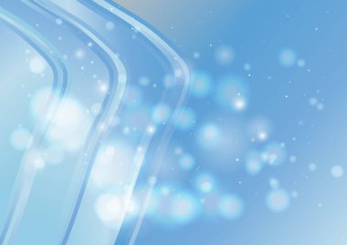 Dalgalı çizgilerle soyut renk arkaplanı, hareket desenli şablon, ve rastgele bulanık desen parlaması 