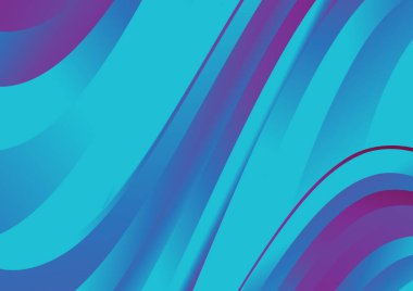 Dalgalı çizgilerle soyut renk arkaplanı, hareket desenli şablon, ve rastgele bulanık desen parlaması 