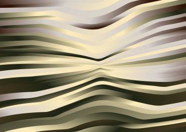 Dalgalı çizgilerle soyut renk arkaplanı, hareket desenli şablon, ve rastgele bulanık desen parlaması 