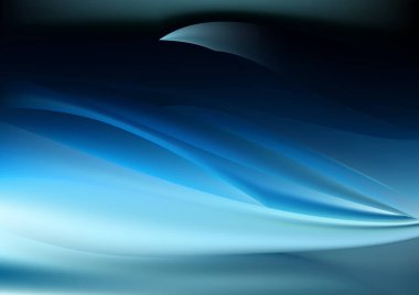 Dalgalı çizgilerle soyut renk arkaplanı, hareket desenli şablon, ve rastgele bulanık desen parlaması 