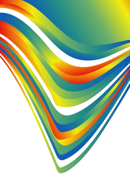 Dalgalı çizgilerle soyut renk arkaplanı, hareket desenli şablon, ve rastgele bulanık desen parlaması 