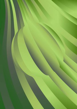 Dalgalı çizgilerle soyut renk arkaplanı, hareket desenli şablon, ve rastgele bulanık desen parlaması 