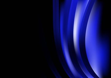 Dalgalı çizgilerle soyut renk arkaplanı, hareket desenli şablon, ve rastgele bulanık desen parlaması 