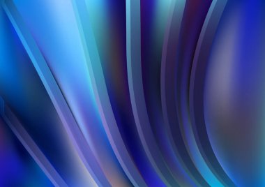 Dalgalı çizgilerle soyut renk arkaplanı, hareket desenli şablon, ve rastgele bulanık desen parlaması 