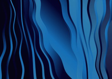 Dalgalı çizgilerle soyut renk arkaplanı, hareket desenli şablon, ve rastgele bulanık desen parlaması 