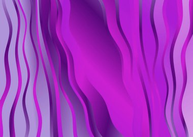 Dalgalı çizgilerle soyut renk arkaplanı, hareket desenli şablon, ve rastgele bulanık desen parlaması 