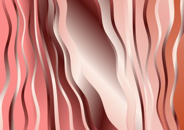 Dalgalı çizgilerle soyut renk arkaplanı, hareket desenli şablon, ve rastgele bulanık desen parlaması 