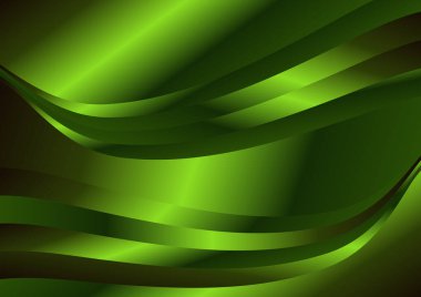 Dalgalı çizgilerle soyut renk arkaplanı, hareket desenli şablon, ve rastgele bulanık desen parlaması 